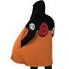 Uzumaki Naruto AOP Hooded Cloak Coat SIDE Mockup - Naruto Merch Shop