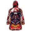 itachi Oodie Oversized Blanket Hoodie back - Naruto Merch Shop