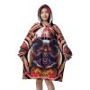 itachi front Mockup Blanket Hoodie - Naruto Merch Shop