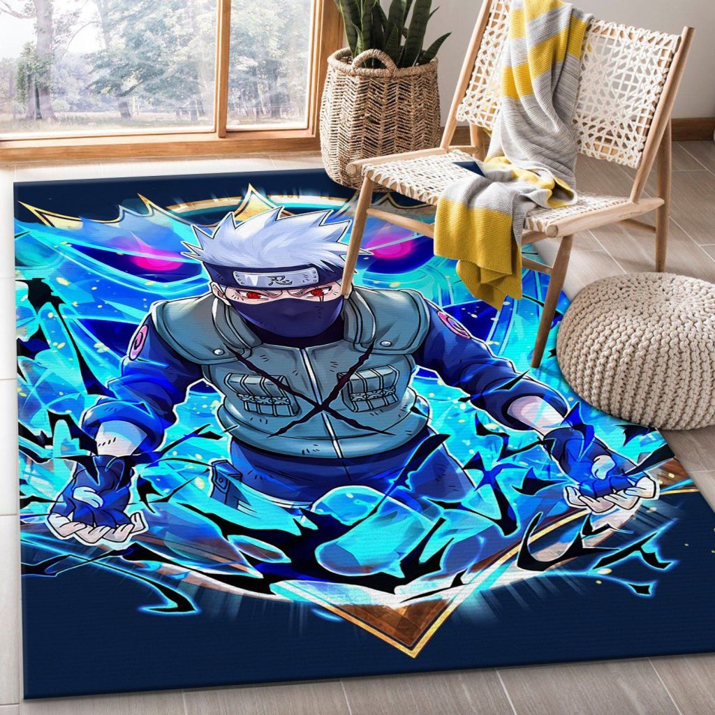 kakashi susano naruto rug - Naruto Merch Shop