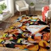 manga anime fans naruto all forms area rug - Naruto Merch Shop