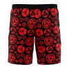 sharingan Hawaiian Swim Trunks Board Shorts back 1 - Naruto Merch Shop