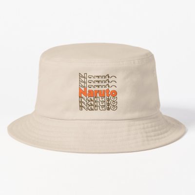 Anime Naruto Stacked Font Bucket Hat Official Naruto Merch
