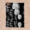 Ramen Black White Japan Naruto Throw Blanket Official Naruto Merch