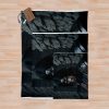 Anime Naruto Characters (Itachi) With Elden Ring Aesthetic Throw Blanket Official Naruto Merch