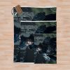 Anime Naruto Characters (Konohamaru) With Elden Ring Aesthetic Throw Blanket Official Naruto Merch