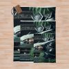 Anime Naruto Characters (Tsunade) With Elden Ring Aesthetic Throw Blanket Official Naruto Merch