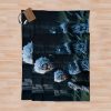 Anime Naruto Characters (Tobirama) With Elden Ring Aesthetic Throw Blanket Official Naruto Merch