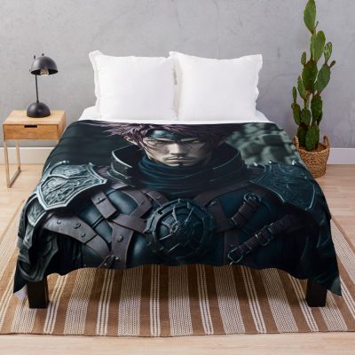 Anime Naruto Characters (Nagato) With Elden Ring Aesthetic Throw Blanket Official Naruto Merch