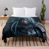 Anime Naruto Characters (Jiraya) With Elden Ring Aesthetic Throw Blanket Official Naruto Merch