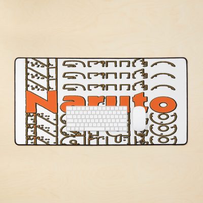 Anime Naruto Stacked Font Mouse Pad Official Naruto Merch