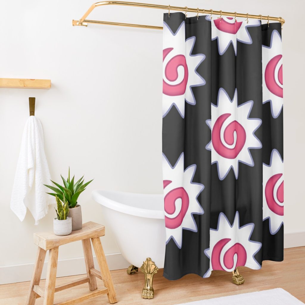 Best Anime Naruto Logo Shower Curtain Official Naruto Merch