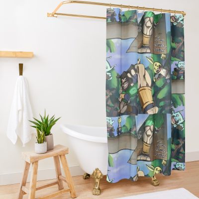 Cream N Cheese (Naruto) Shower Curtain Official Naruto Merch