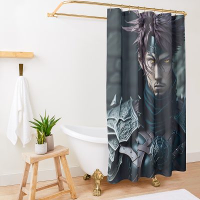 Anime Naruto Characters (Nagato) With Elden Ring Aesthetic Shower Curtain Official Naruto Merch