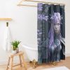 Anime Naruto Characters (Sakura) With Elden Ring Aesthetic Shower Curtain Official Naruto Merch