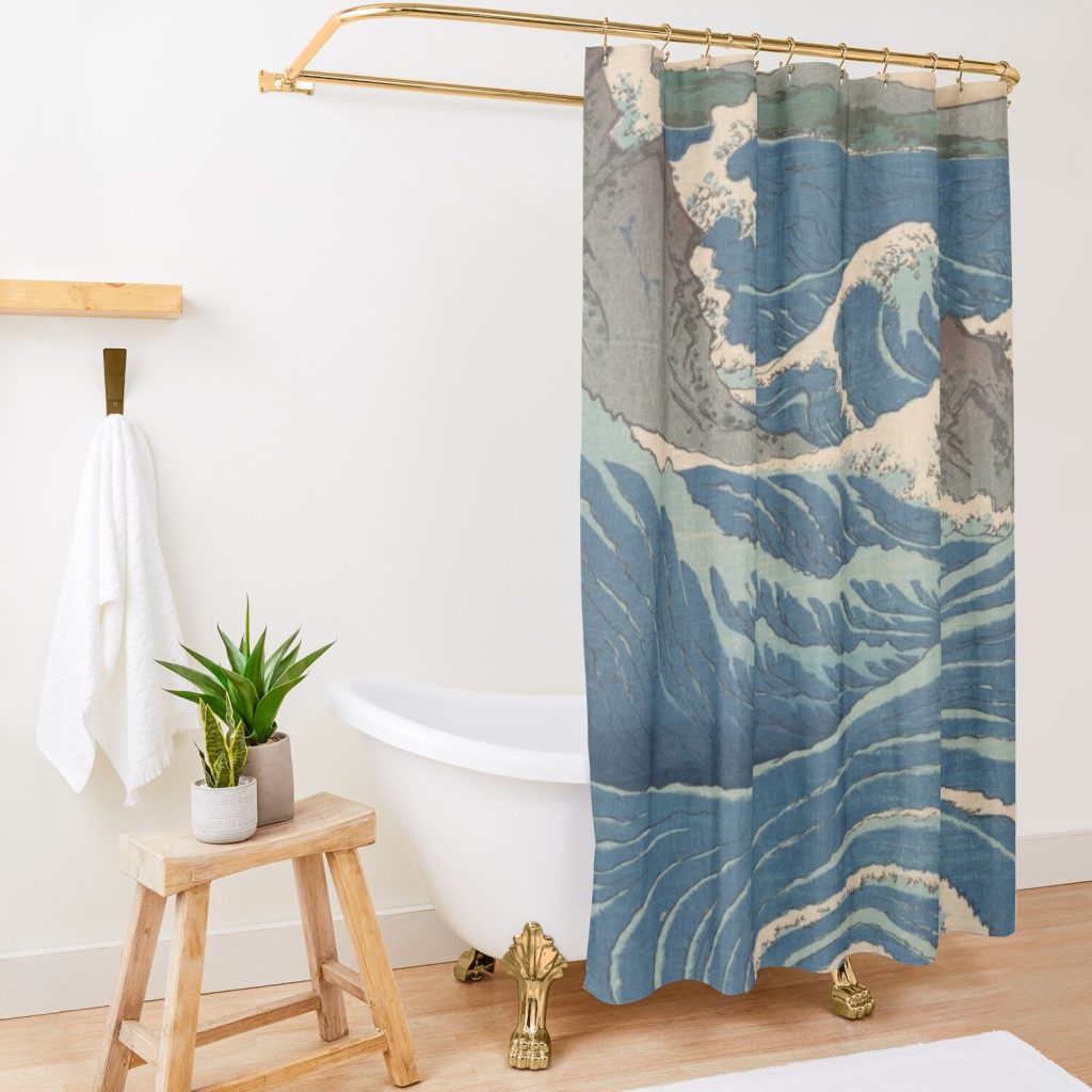 Naruto Whirlpool Shower Curtain Official Naruto Merch