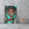 wall art canvas rock lee naruto anime ch main 4 - Naruto Merch Shop