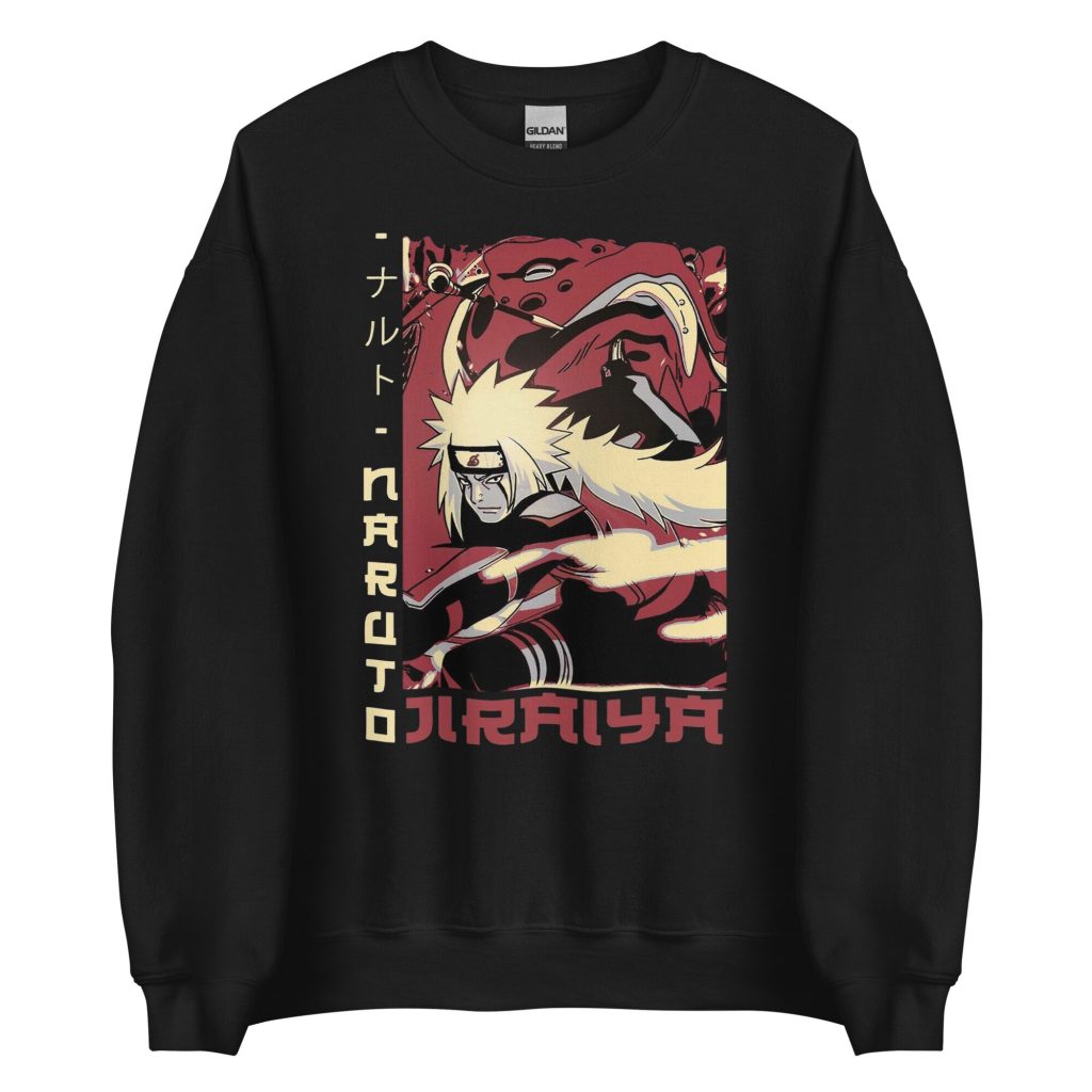 unisex crew neck sweatshirt black front 634bc6632fade 2000x2000 1 - Naruto Merch Shop