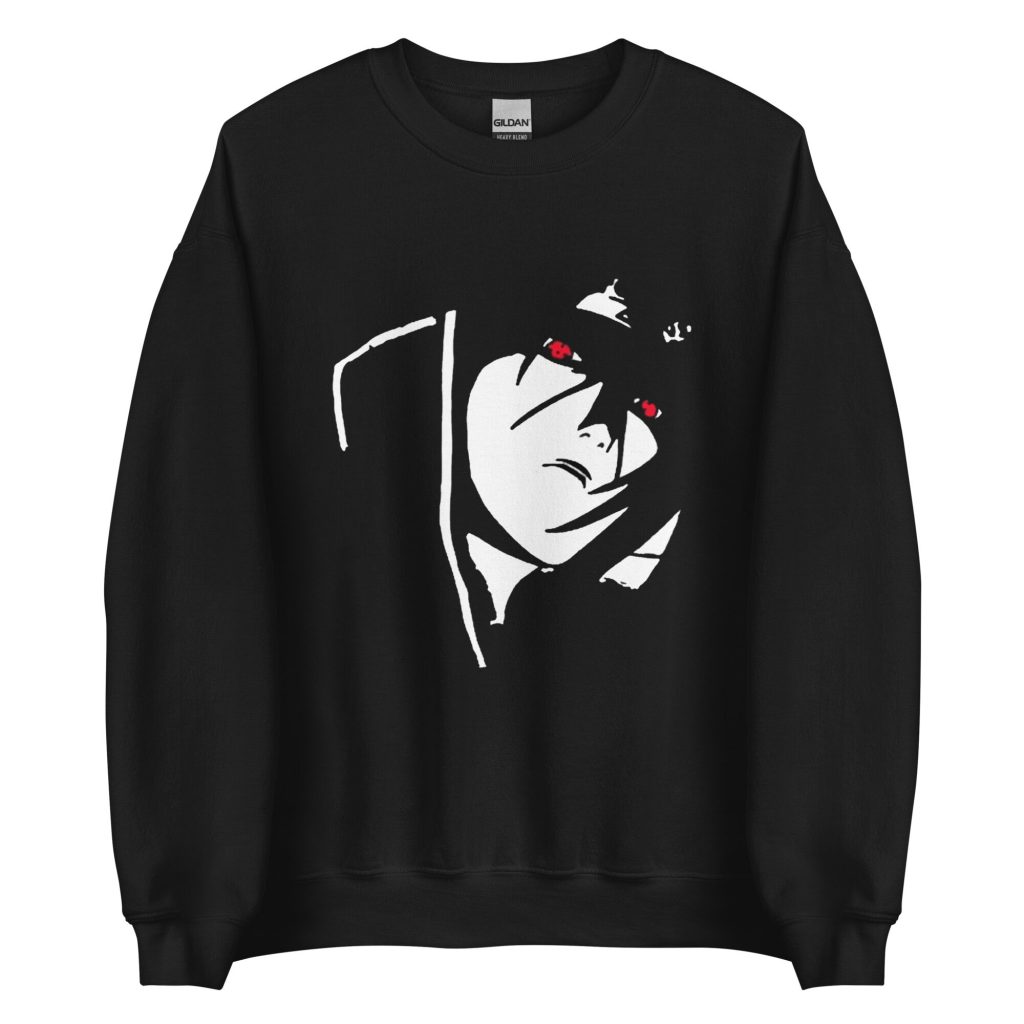 unisex crew neck sweatshirt black front 634e384c5d0ce 2000x2000 1 - Naruto Merch Shop