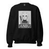 unisex crew neck sweatshirt black front 6386b0f3f3e2c - Naruto Merch Shop