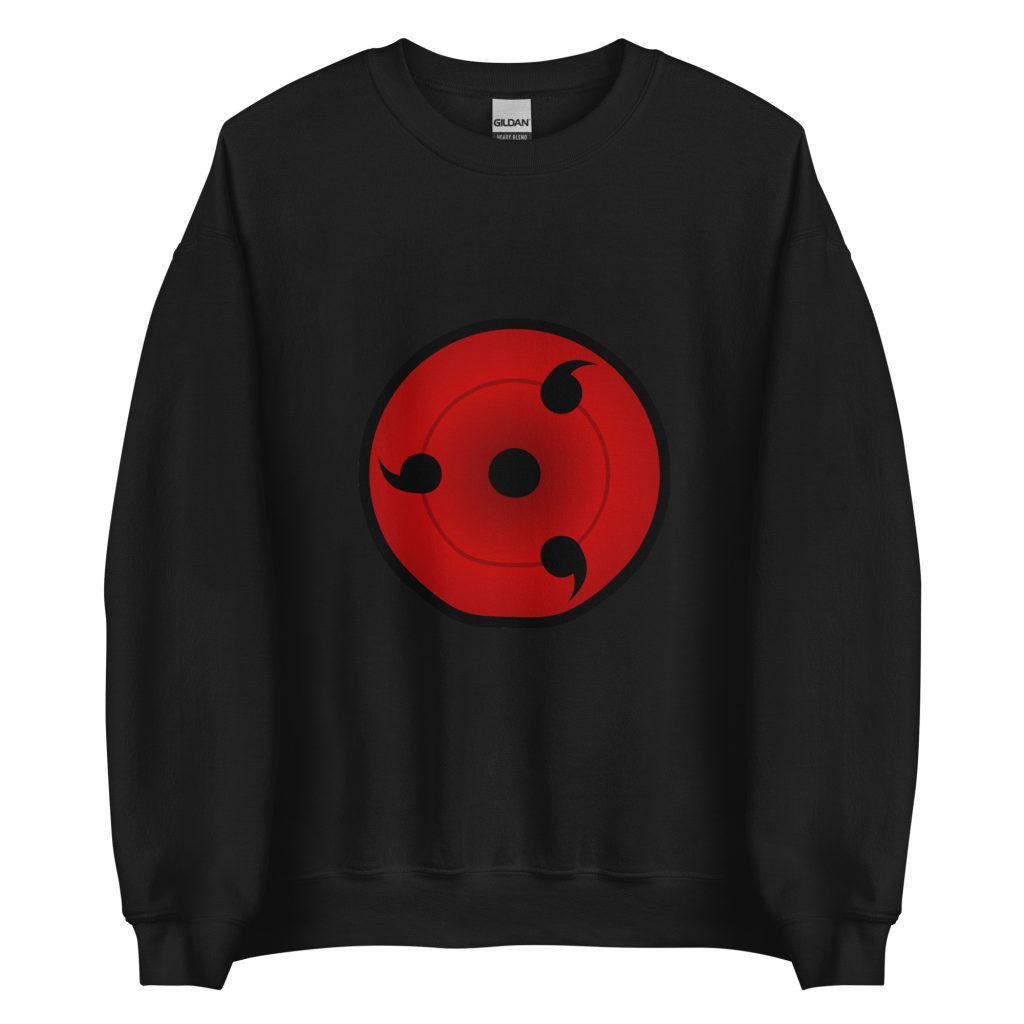 unisex crew neck sweatshirt black front 63a154e05e5e4 - Naruto Merch Shop