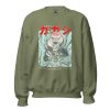 unisex crew neck sweatshirt military green front 638805130af63 600x600 1 - Naruto Merch Shop