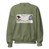 unisex crew neck sweatshirt military green front 63884631997f6 600x600 1 - Naruto Merch Shop