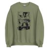 unisex crew neck sweatshirt military green front 639186633aada 600x600 1 - Naruto Merch Shop