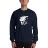 unisex crew neck sweatshirt navy front 6385c637c694f - Naruto Merch Shop