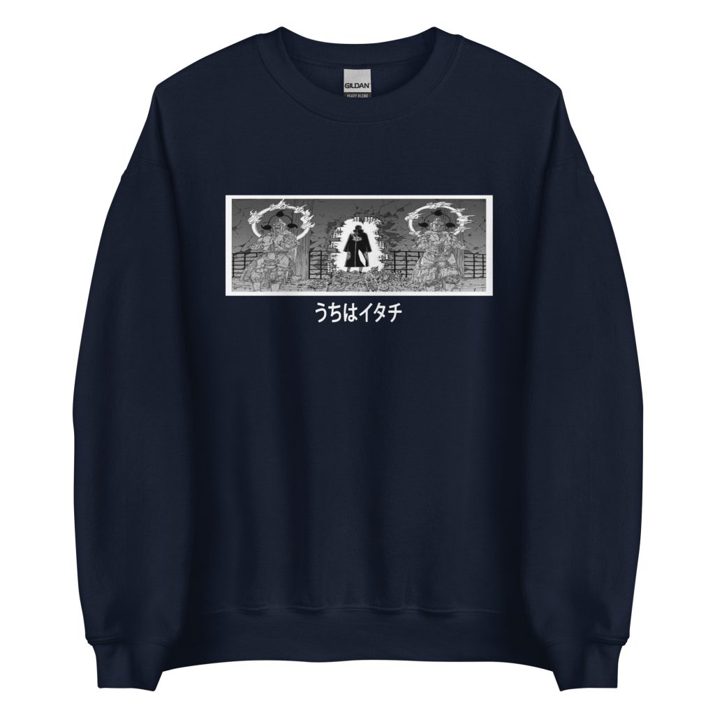 unisex crew neck sweatshirt navy front 63a1321151919 - Naruto Merch Shop