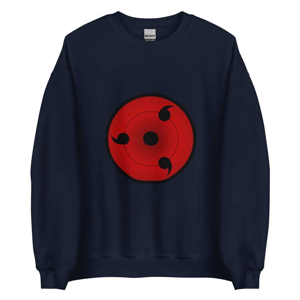 unisex crew neck sweatshirt navy front 63a154e05e994 - Naruto Merch Shop