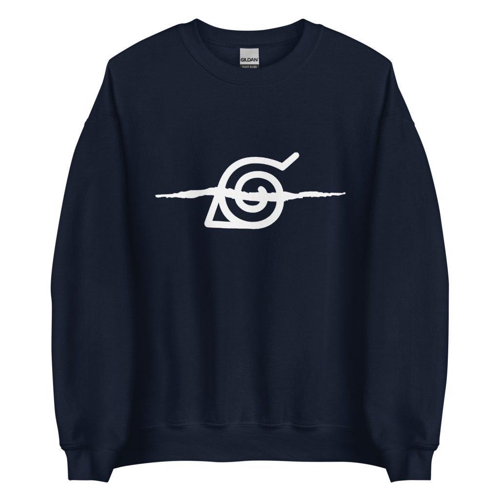 unisex crew neck sweatshirt navy front 63a159360f40c - Naruto Merch Shop