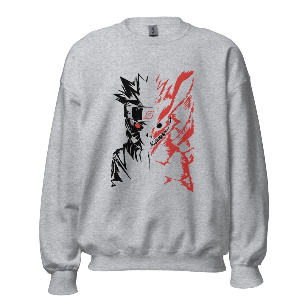 unisex crew neck sweatshirt sport grey front 638860e8e2439 - Naruto Merch Shop