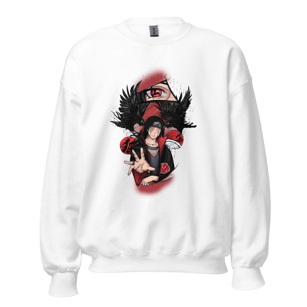 unisex crew neck sweatshirt white front 638855e4b50d3 - Naruto Merch Shop