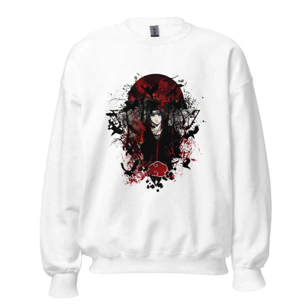 unisex crew neck sweatshirt white front 639163bb271b8 - Naruto Merch Shop