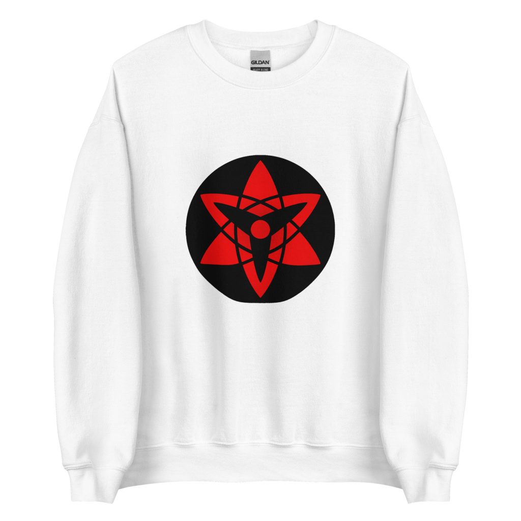 unisex crew neck sweatshirt white front 63a1730b7e1ba - Naruto Merch Shop