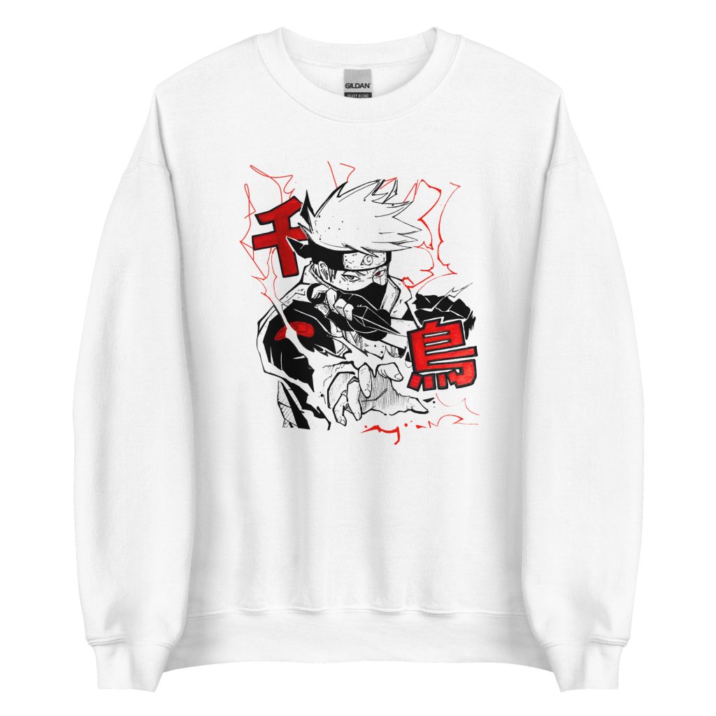 unisex crew neck sweatshirt white front 63a17b1568c60 - Naruto Merch Shop